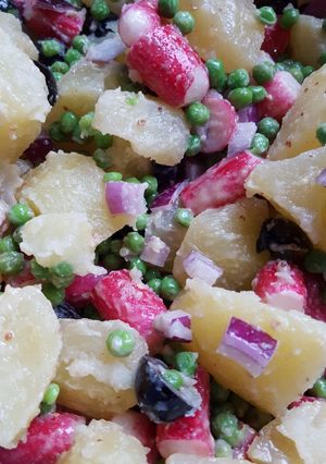Une photo de Salade colorée