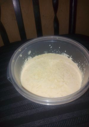 A picture of DIY Butter Cream.