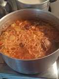 Hearty Broth and Pasta Stew with Lamb 🍲