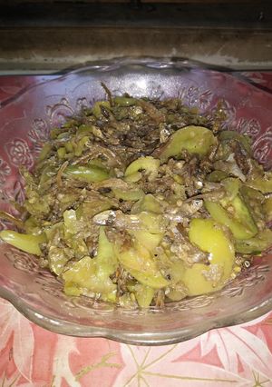 Foto resep Sambap teri tomat hijau