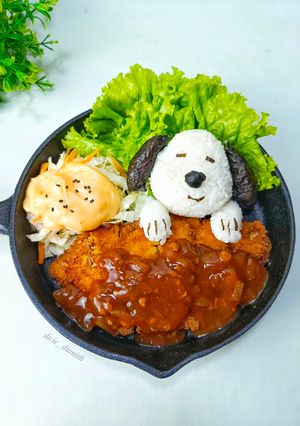 Foto resep Chicken Katsu With Barbeque Sauce