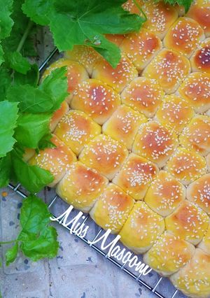 عکسی از دستور نان با عطر هل و زعفران