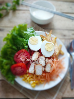 Foto resep Salad with Mayo Sauce