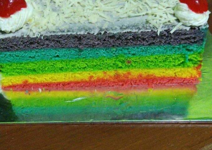 Rainbow cake