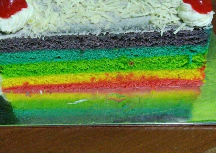 Rainbow cake