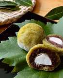 💚 Bánh Mochi Trà Xanh Nhân Đậu Đỏ Bọc Kem Sữa (Matcha Cream Daifuku)