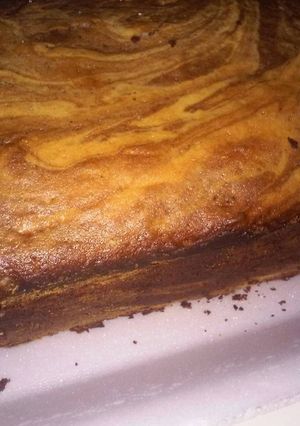 Una foto de Bizcochuelo marmolado 🍫🍰