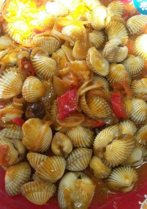 Foto resep Asem asem tumis kerang