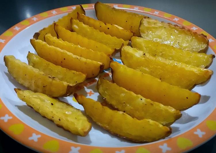 588. Potato wedges panggang