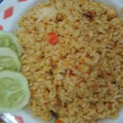 A picture of Nasi Goreng Bumbu Kencur.