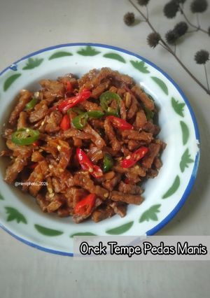 Foto resep Orek Tempe Pedas Manis