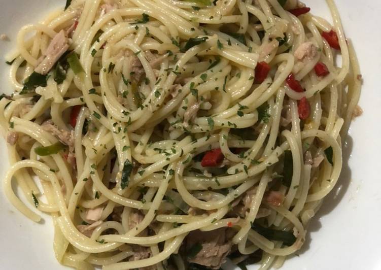 Spagetti agio olio cabe rawit