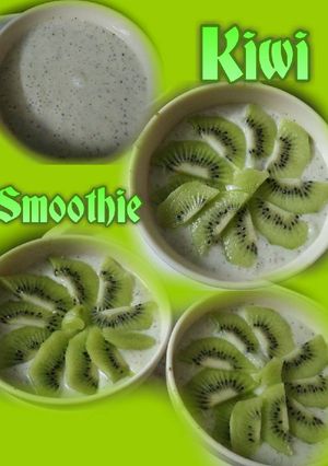 A picture of Kiwi smoothie.