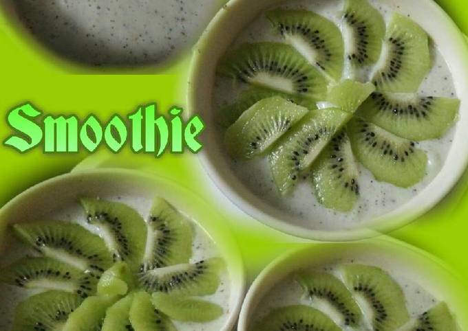 Simple Way to Make Speedy Kiwi smoothie