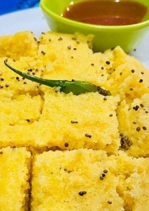 A picture of Khaman Dhokla.