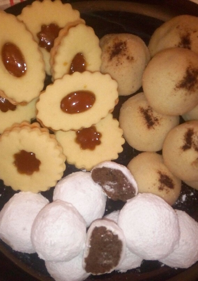 صورة لوصفة حلوى الصابلي وغريبية