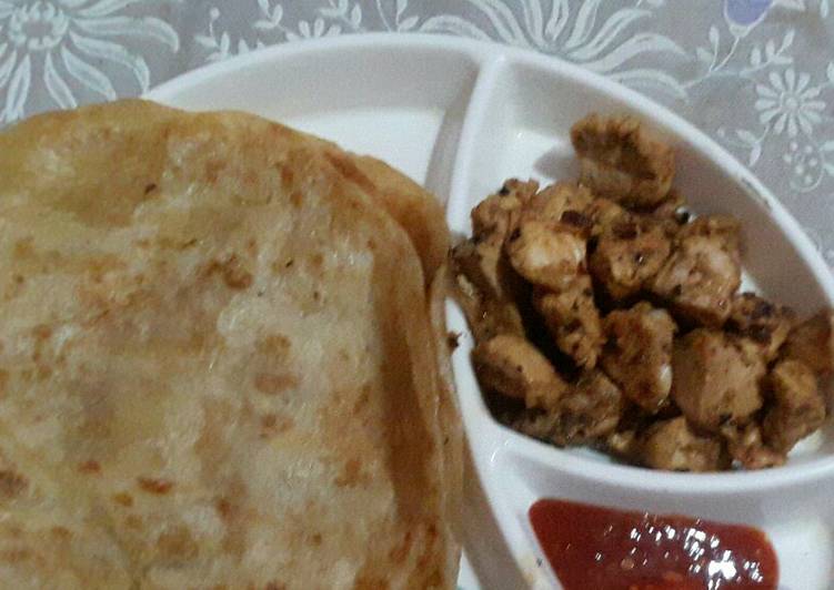 Recipe of Quick Chicken tikka cube