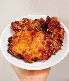 thịt lợn nạc nướng