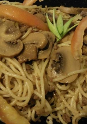 Foto resep Fried Spaghetti 🍝