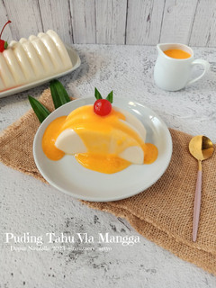 Foto resep Puding Tahu Vla Mangga