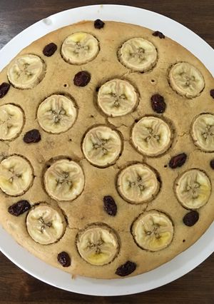 Foto resep Banana Cake with Palm Sugar