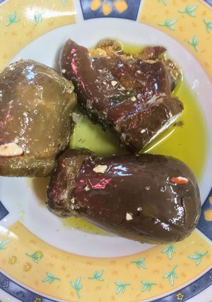 صورة لوصفة مكدوس باذنجان