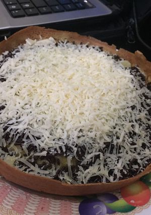 Foto resep Martabak manis pisang coklat keju