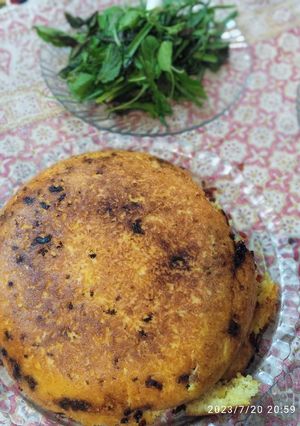 عکسی از دستور ته چین گوشت چرخ کرده و بادمجان
