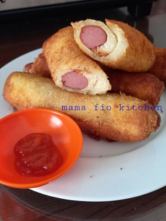 Foto resep Roti Tawar isi Sosis