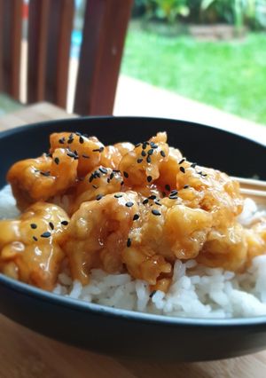 Foto resep Honey Chicken in Bowl