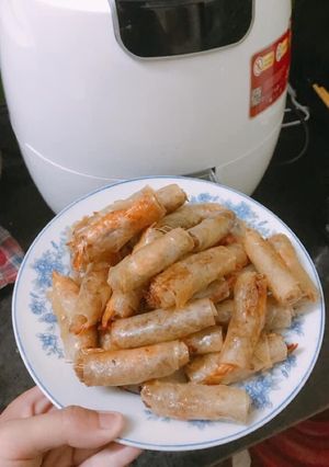 Hình của món Ram tôm NCKD.