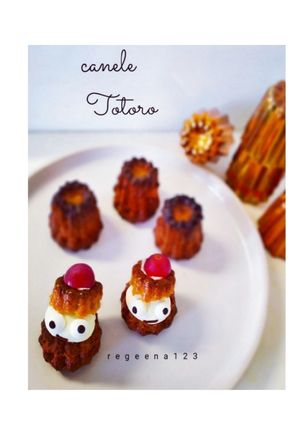 Foto resep Canele Totoro
