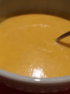 Una foto de Crema de calabaza