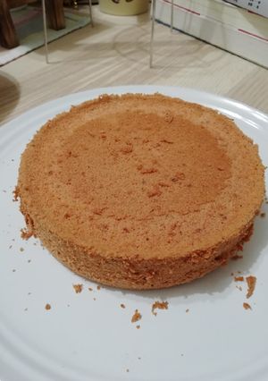 紅麴戚風蛋糕 的食譜成品照片