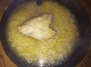 Una foto de Sopa de fideos