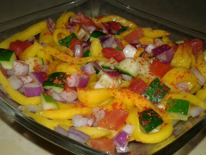 Simple Way Make Recipe Cucumber/mango salsa that is Delicious, Appealing}