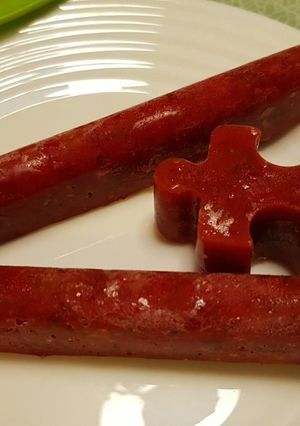 O poză a rețetei Puzzle și bețișoare de ardei (gluten free).