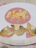 Antipasto con mortadella, carciofi, primo sale e provola