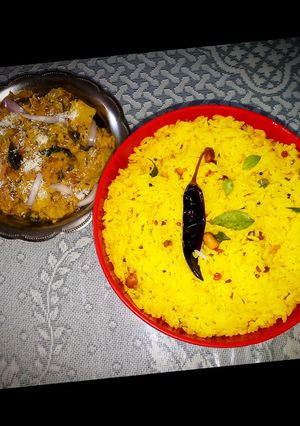 লেমন রাইস (lemon rice recipe in Bengali) রেসিপির প্রধান ছবি