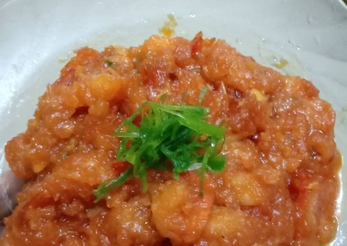 Resep Udang asam manis sederhana cocok untuk sahur atau berbuka puasa, Bikin Ngiler