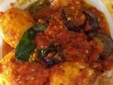 Telor terong balado
