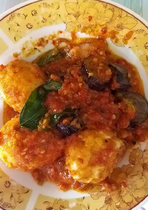 Foto resep Telor terong balado