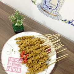 Sate usus ayam sedap রেসিপির প্রধান ছবি