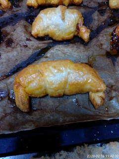 Una foto de Croissants de chistorra