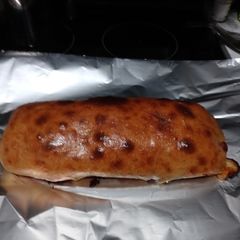 A picture of Salami Stromboli.
