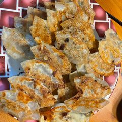 A picture of Gyoza (japanese dumplings).