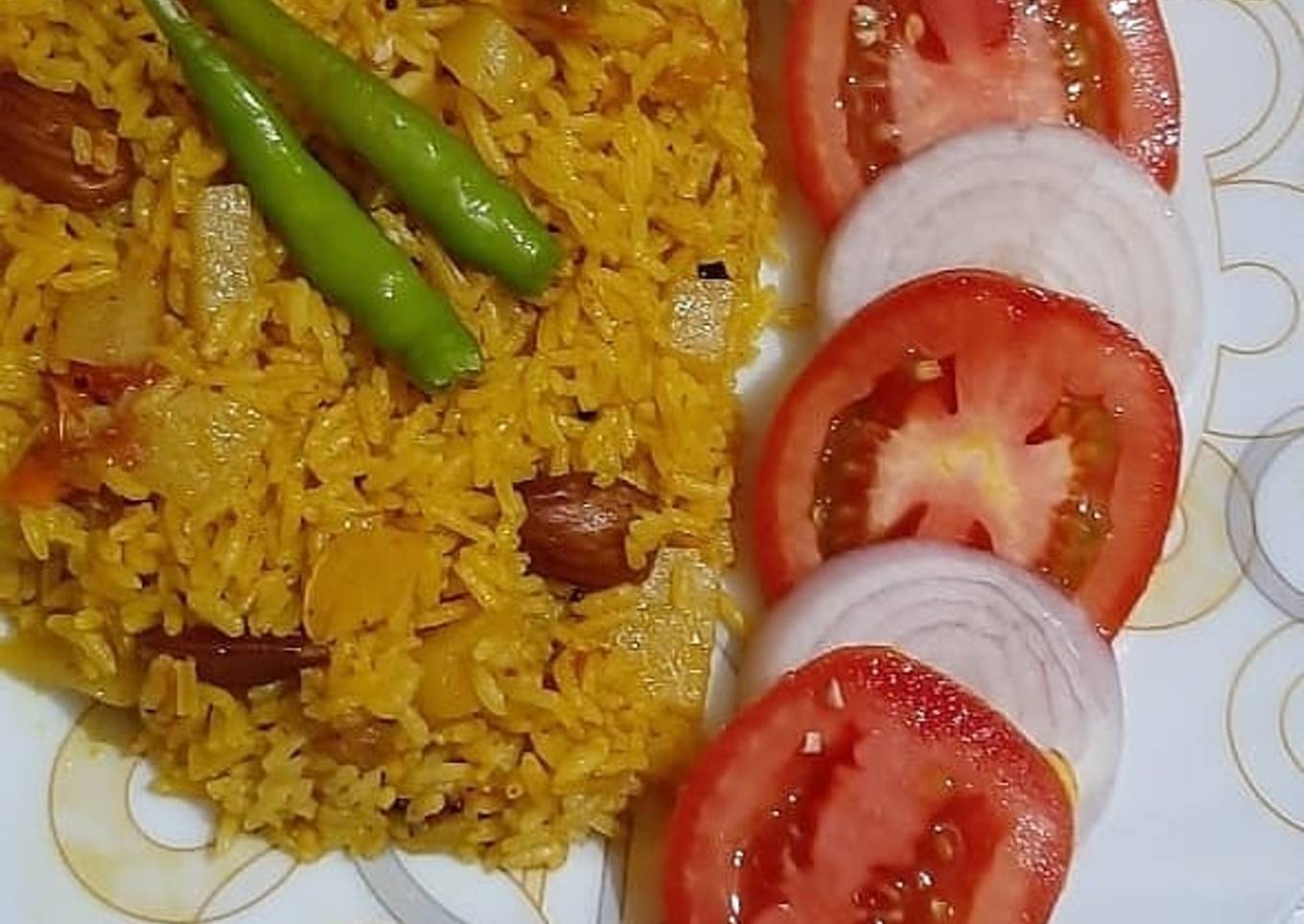 Curd pulav