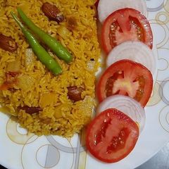 A picture of Curd pulav.