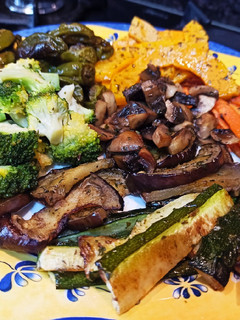 Una foto de Parrillada de verduras al horno