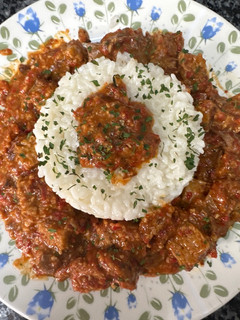 Una foto de 492. Seitan al ajillo (principal verdura)